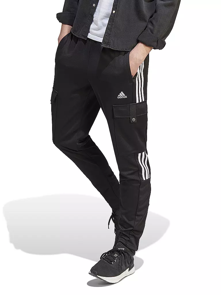 ADIDAS Herren Jogginghose Tiro Cargo schwarz